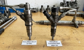 Phân biệt kim phun diesel cơ và kim phun Common Rail