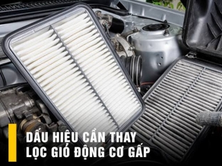 Dấu hiệu lọc gió động cơ ô tô bị bẩn – Khi nào cần thay?