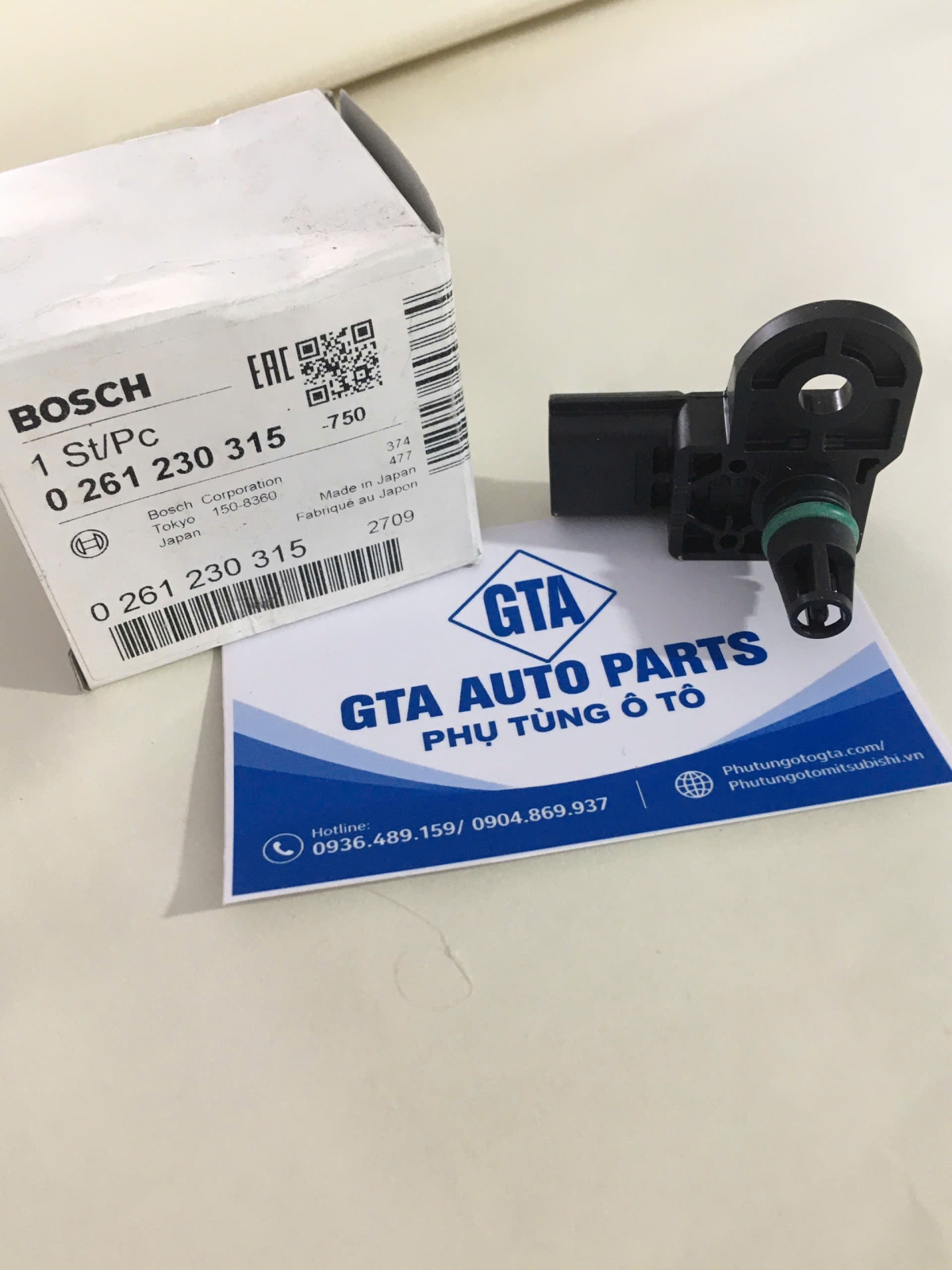 Cảm biến áp suất khí nạp Bosch Mazda 6 CX-5 0261230315