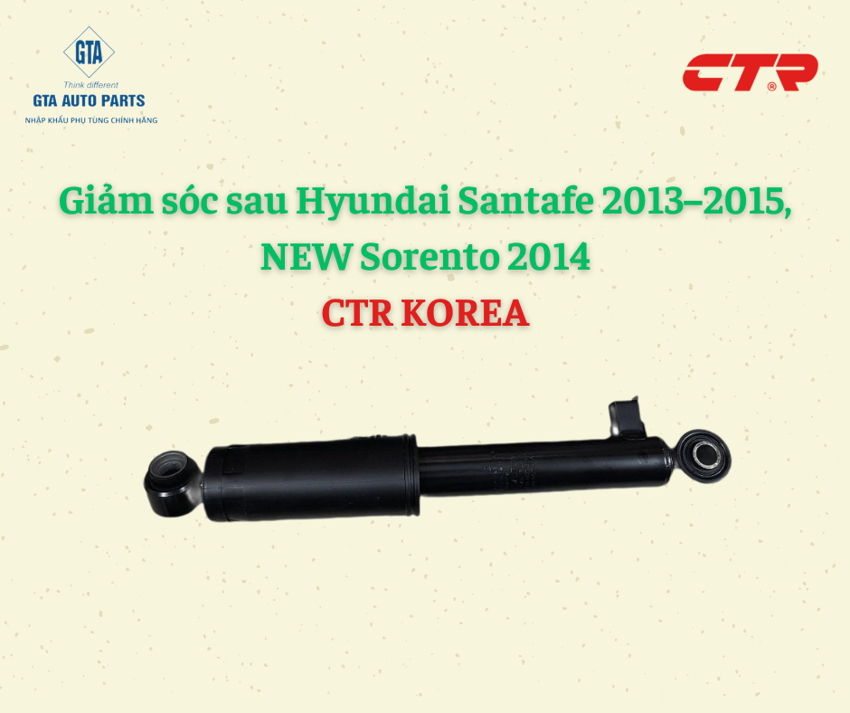 Giảm sóc sau Hyundai Santafe 2013–2015, NEW Sorento 2014