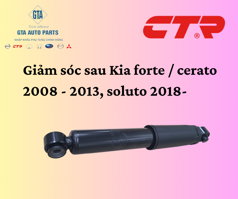 Giảm sóc sau Kia forte / cerato 2008 - 2013, soluto 2018-