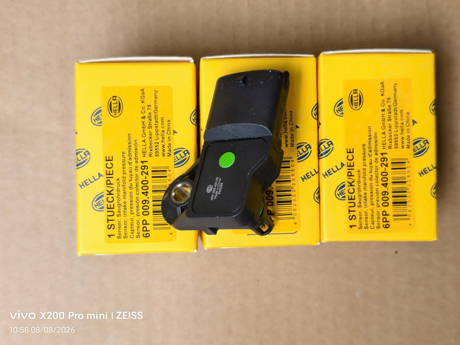 Cảm biến áp suất khí nạp Ford Focus12-19,EcoSport14-22,Fiesta11-18,