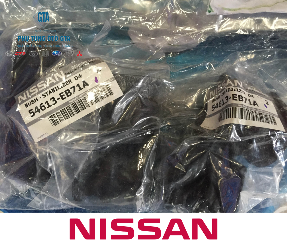 Cao su cân bằng trước Navara D40T 09-14, D23 15-20 lỗ to