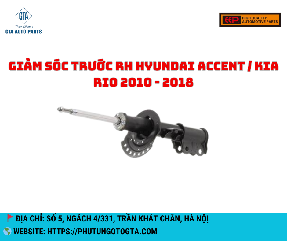 Giảm sóc trước RH hyundai accent / kia rio 2010 - 2018 (EEP)