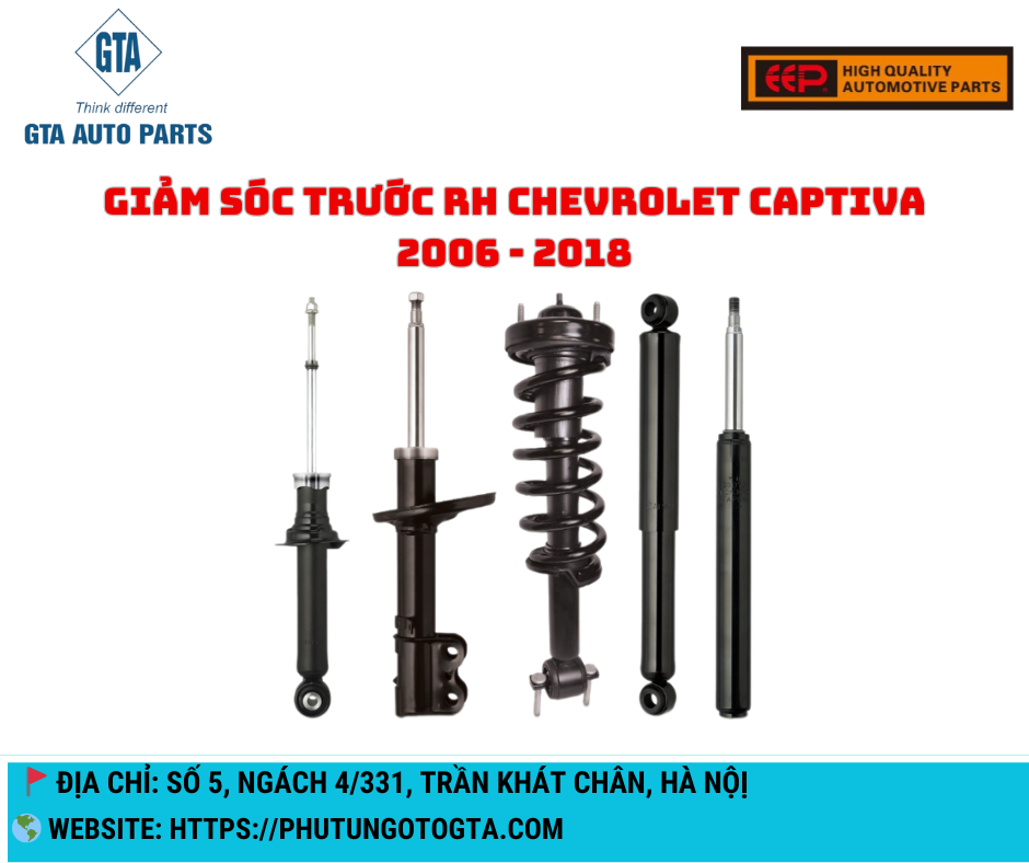 Giảm sóc trước RH chevrolet captiva 2006 - 2018(EEP)