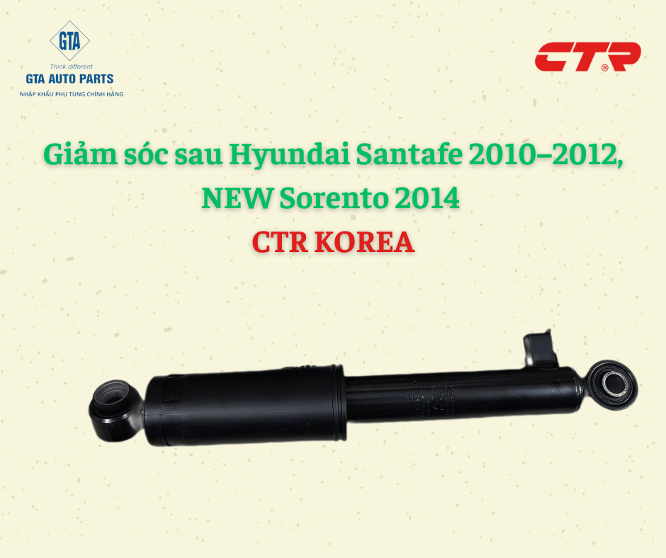 Giảm sóc sau Hyundai Santafe 2010–2012, NEW Sorento 2014