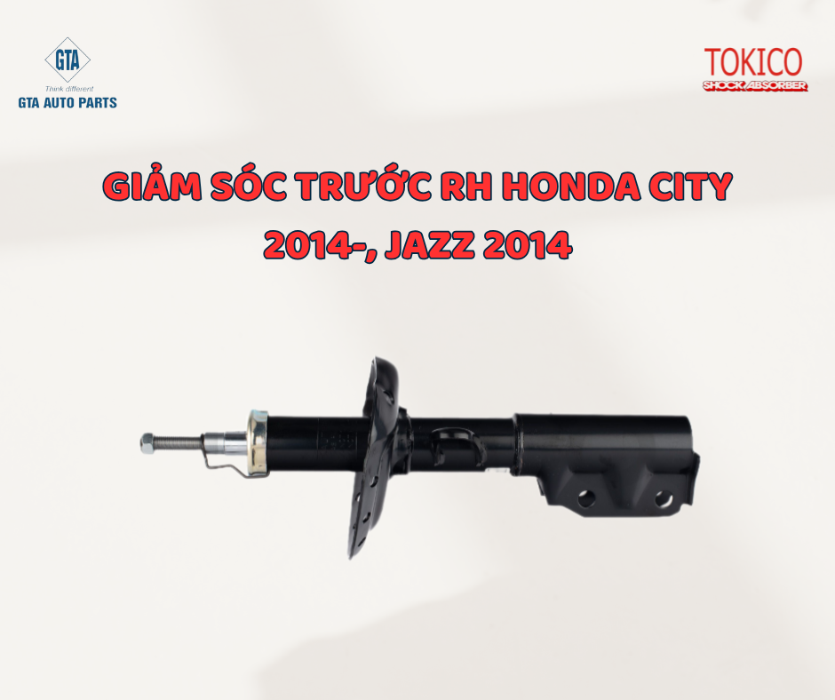 Giảm sóc trước RH Honda city 2014-, jazz 2014(TOKICO)