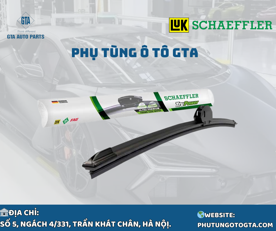 Chổi gạt mưa 14 inhes, 350mm THÂN MỀM-schaeffler