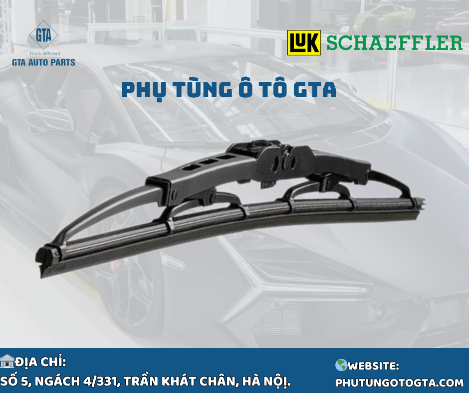 Chổi gạt mưa 20 inches, 500mm XƯƠNG SẮT -Schaeffler