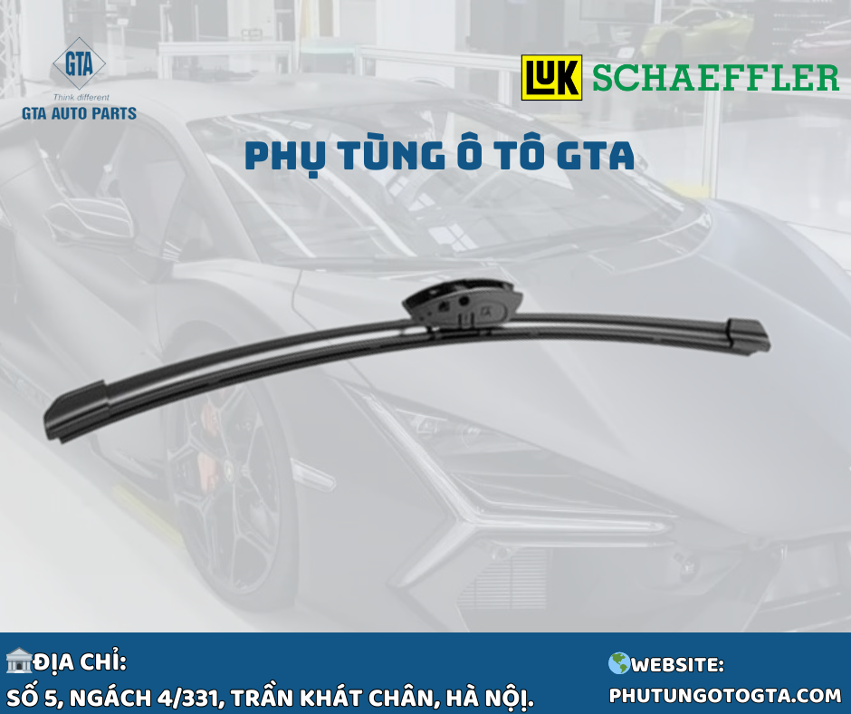 Chổi gạt mưa 28 inches, 700mm THÂN MỀM-Schaeffler