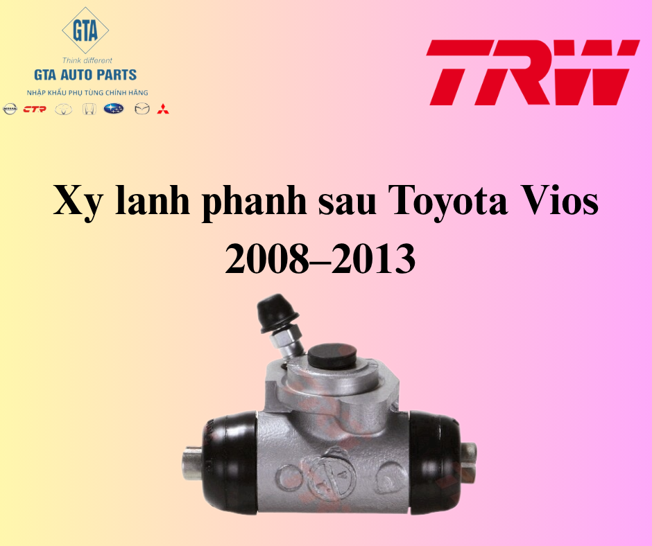 Xy lanh phanh sau Toyota Vios 2008–2013