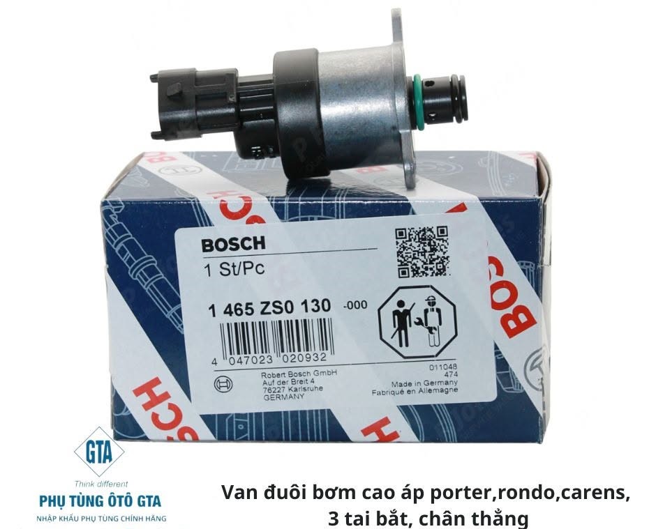 Van đuôi bơm cao áp Porter, Rondo, Carens 3 tai chân thẳng